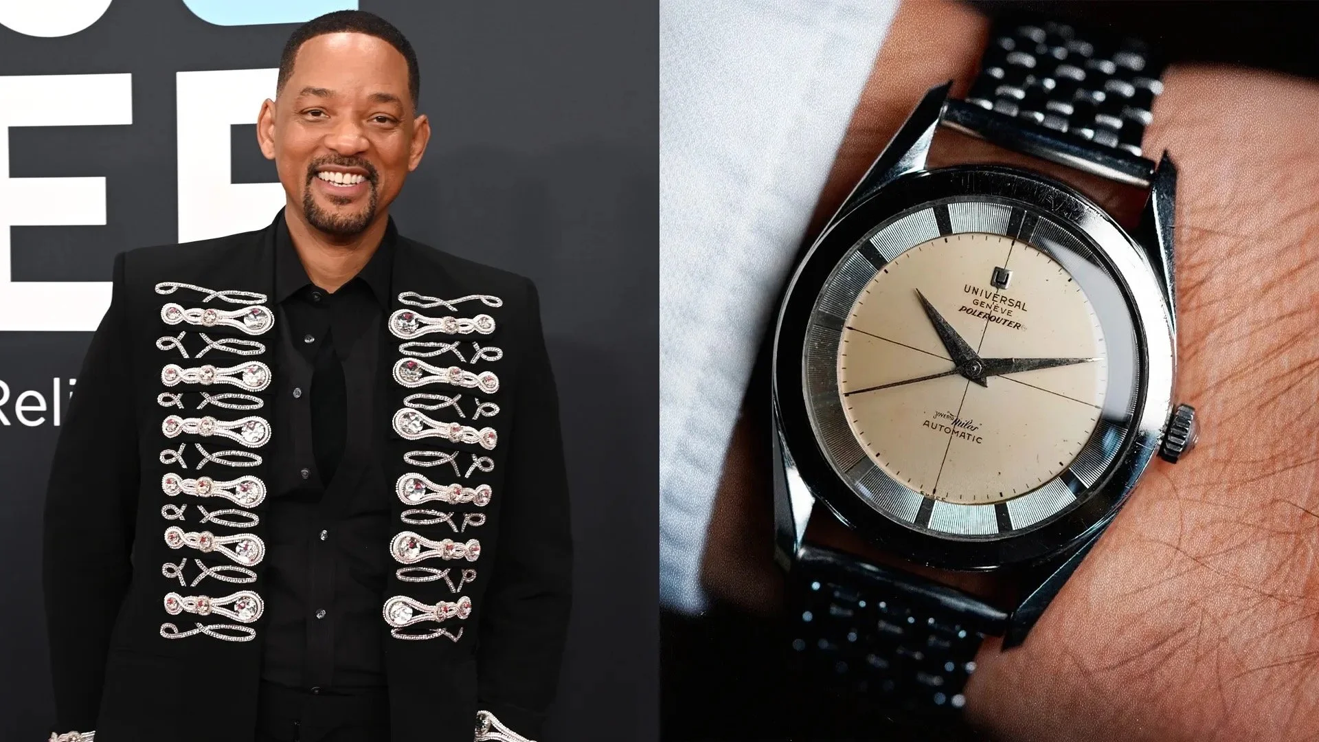GQ: Will Smith's Vintage Watch At The Grammys — Wind Vintage